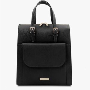 Tuscany leather Black Leather Backpack